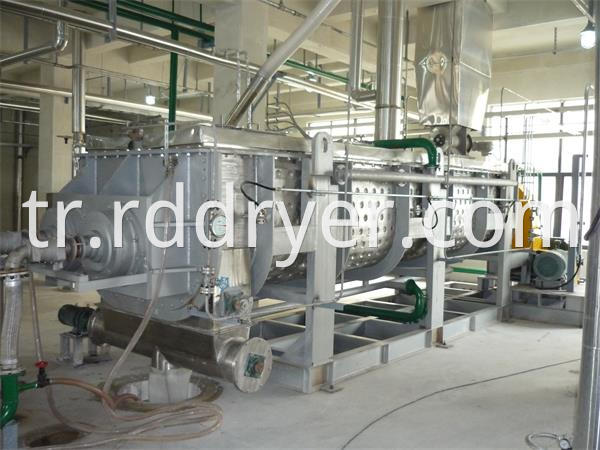 Continuous Operation Polyester Slices Paddle Dryer Machine